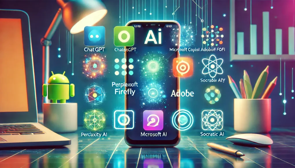 Conheça os 5 melhores apps de inteligência artificial gratuitos para facilitar sua rotina, aumentar a produtividade e explorar o poder da IA no dia a dia!